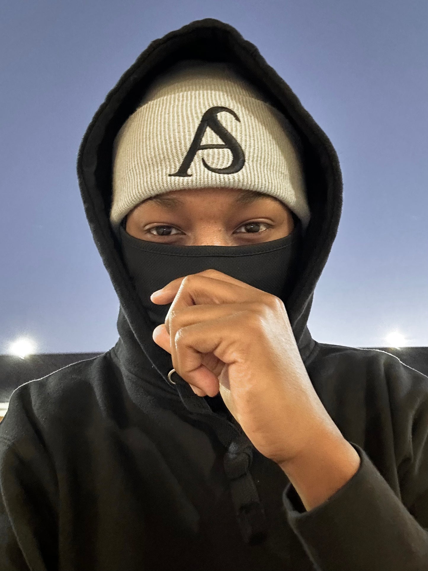 Asocial Society logo beanie